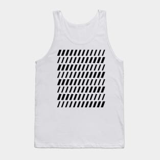 black lines design Tank Top